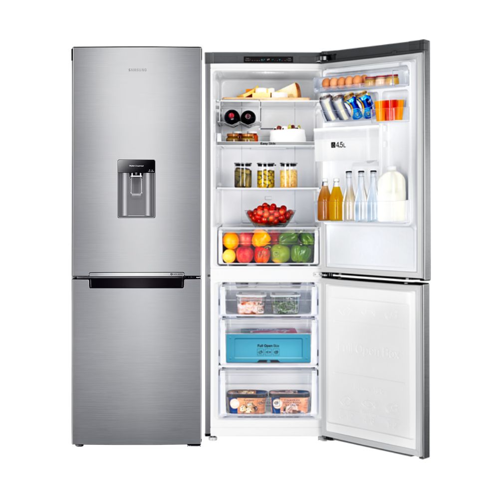 Samsung RB30J3611SA 320L Bottom Mount Freezer Refrigerator